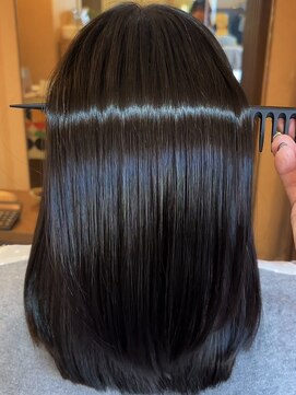 ホク 神崎川(hoku) 美髪矯正セミロング