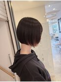 ぱっつんボブ/タッセルボブ/首元/佐賀