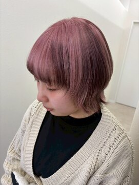 アミリー ひたち野うしく店(Amily) ハイライトバレイヤージュダブルカラーケアブリーチ20代30代