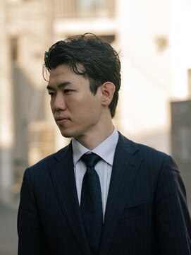 ペルズヘア(PELLS HAIR) メンズショートセンターパートディーンショート