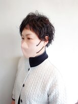ラトリエコンタン(L´atelier Content)&nbsp;30代40代50代おすすめ　しっかりパーマ×ツーブロック