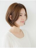 ナチュラルで柔らかい/ショートレイヤースタイルUP