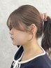 【縮毛矯正】前髪ストレート♪ ￥5,500