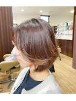 シャイン(shine) カット+ヴィラロドラカラー+バイカルテトリートメント