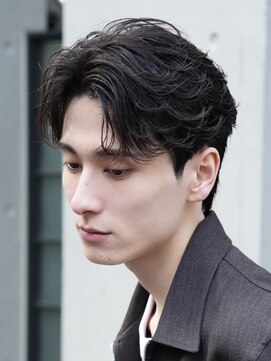 フィフスパーク(fifth PARK) 渋谷フェザーパーマニュアンスパーマセンターパートウルフ◎