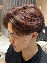 レボ 片町店(Revo)&nbsp;ワインレッド×ローフェード×長めフェザー！