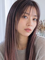 きいろのゾウ&nbsp;毛先ニュアンスカラー/ストレート/艶髪