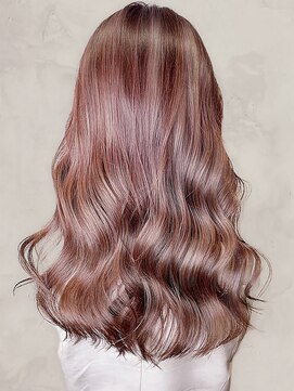 ヘアースタジオ アール(Hair Studio R) 透明感ピンクベージュ×ダブルカラー×大人可愛い夏カラー