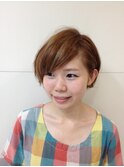 ショートボブ&ハイライト