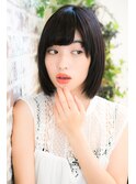 【Grous Hair】前髪・顔周りカットで甘辛大人かわいいボブ