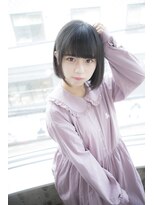 サロンドミルク 原宿(salon de MiLK)&nbsp;【salon de MiLK 原宿】耳かけナチュラルボブ
