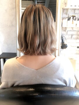 ヘアー アトリエ エゴン(hair atelier EGON) 切りっぱなしボブ