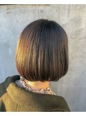 ミニボブ×髪質改善トリートメント