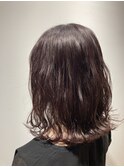 ゆるふわウェーブ×くすみベージュ