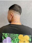 フェード七三クロップニュアンスパーマ【田中モモ】b1119
