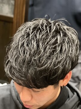 ヒロギンザ 横浜店(HIRO GINZA) 束感ツーブロマッシュ