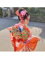 サロンエヌズ(salon Nz) 七五三☆着付けヘアメイク