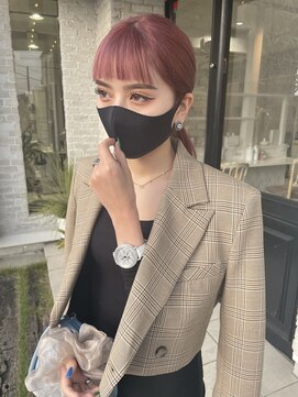 カシェ マエノヘタ(Cashe'e MAENOHETA) ハイトーンピンクベージュ