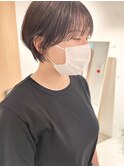 *滝田*20代30代40代大人可愛い前下がりショート丸みショート前髪