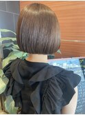 切りっぱなしボブ