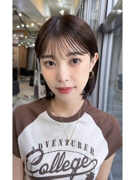 メゾンアクア 表参道(Maison ACQUA) 似合わせシースルーバング 似合わせヘア 前髪 似合わせカット