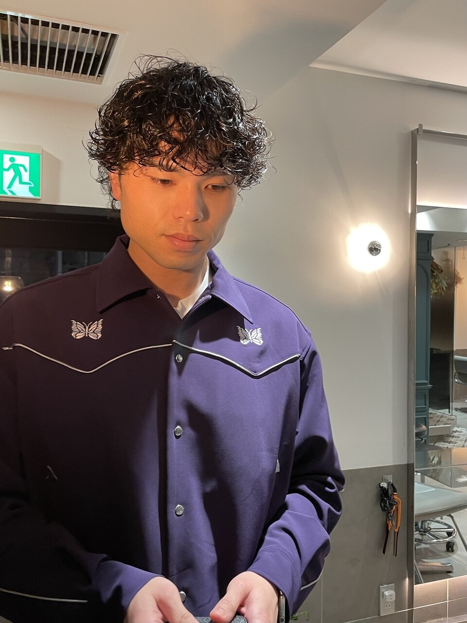 お客様style】韓国風ウルフシャドウパーマ/ウルフカット：L180029779