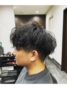 バロンズバーバーショップ(BARONS BARBER SHOP) 王道マッシュパーマ