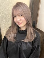 hairLux・天王・三ヶ日・髪質改善ダメージレスベージュカラー