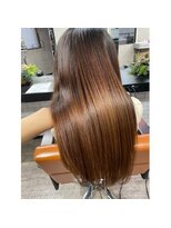 ジュノヘアーアンドアイラッシュ あざみ野(juno hair&eyelash) 艶ストレート