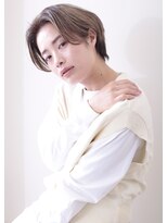 リメル 奥沢自由が丘店(Remel) 大人可愛い20・30・40代センターパートハンサムショート