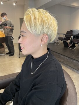 オレンジ 十三店(ORANGE) ホワイトカラー☆ ブリーチ必須メニュー