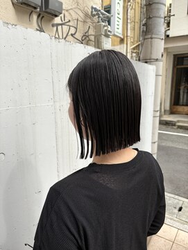 エヴリンアンドペイジ(Evelyn&paige) ぱつっとbob×髪質改善カラー