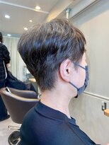 ベンジー 名駅店(benji)&nbsp;【benji】ショート×パーマ◎30代40代ショート/ショートボブ