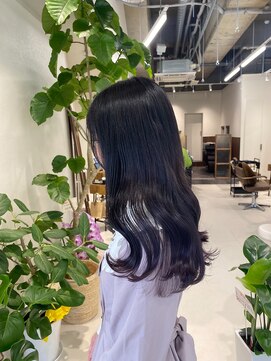 リル 茅ヶ崎(Liru:) 【花鈴】ダークラベンダーパープル
