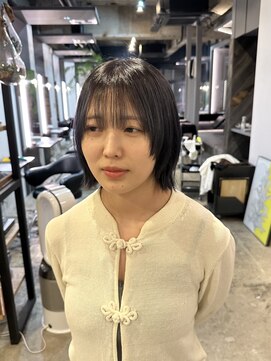 カオス(CHAOS) 顔周りレイヤー×くびれボブ