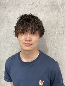 ムースヘアー(Muus hair) 波巻きシャドーパーマ