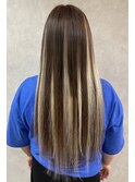 Brown×Highlight☆☆ガンメッシュギャルスタイル**