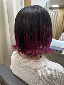 テーラヘアー 鎌取店(TELA HAIR) ピンクグラデーション