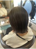 切りっぱなしボブ