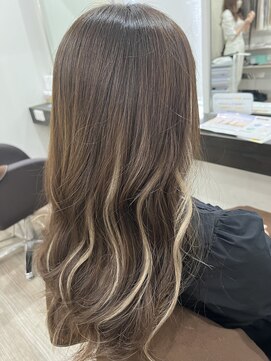 グランディールヘアデザイン(grandir hairdesign) プルエクステ/ハイライト/千葉