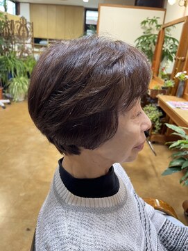 北本 美容室 ショートカット