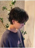 シャドウパーマ/メンズヘア/メンズパーマ/韓国ヘア