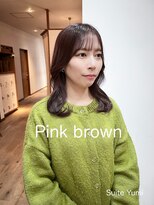 スイート ヘアデザイン(Suite HAIR DESIGN)&nbsp;ピンクブラウン 【Yumi/大人可愛い】