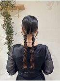 【zest中野/セイラ】オーダー多数！結婚式お呼ばれヘア