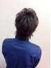 メンズ水パ－マ＋カット＋ナノバブルmarbb頭皮・美髪ケア