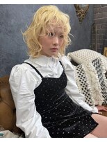 シピレアノバイブレス(shipi. le'ano by brace)&nbsp;ブロンド/ハイトーン/レイヤーボブ/学割U24/ブリーチ