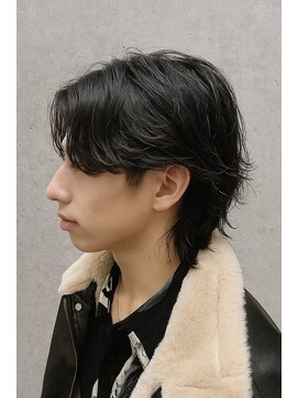 コワファーストナガサキシャンプーボーイ(COIFF1RST NAGASAKI SHAMPOO BOY) フェザーパーマ　メンズサロン　ショート　カット　韓国　長崎