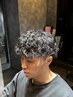 【マッシュに相性抜群】メンズカット+ツイストスパイラルパーマ¥12100