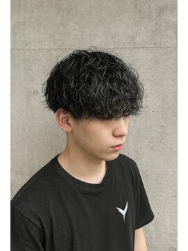 プランツヘアー メンズ無造作パーマ