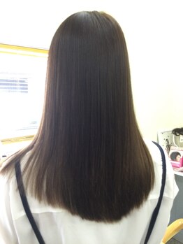 サクラ(Sakura)の写真/ナチュラルにクセを落ち着ける髪質改善メニューを多数ご用意◎潤いのある自然なサラサラ感に…♪